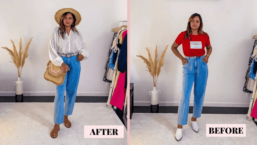 Look Boho Chic in jeans blog banner