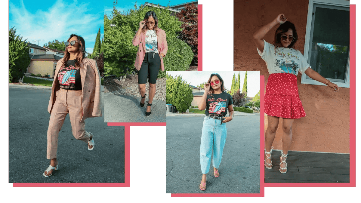 Summer Graphic Tee Outfit Ideas