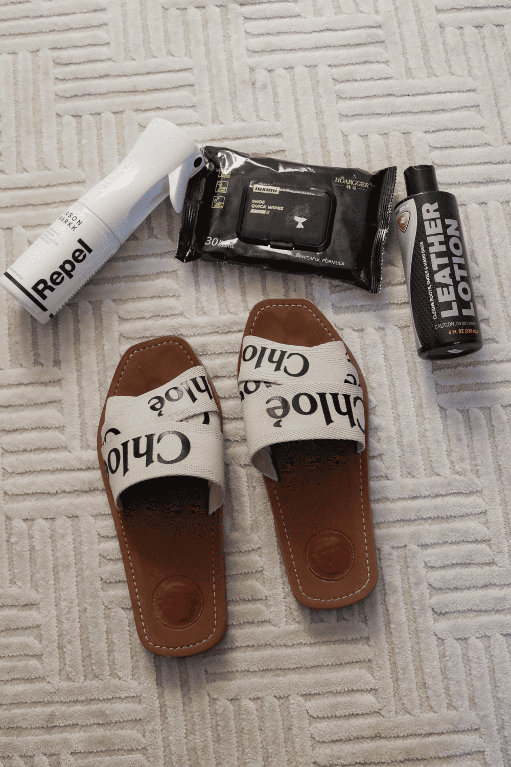 How To Clean Your Chloe Logo Slides