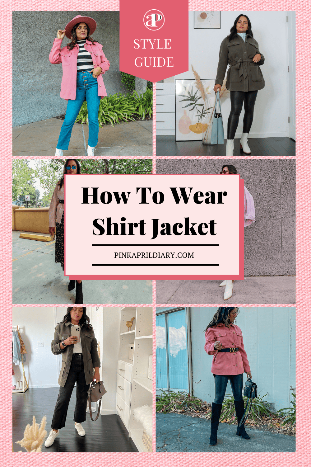 How to Look Chic in a Shirt Jacket This Fall & Winter