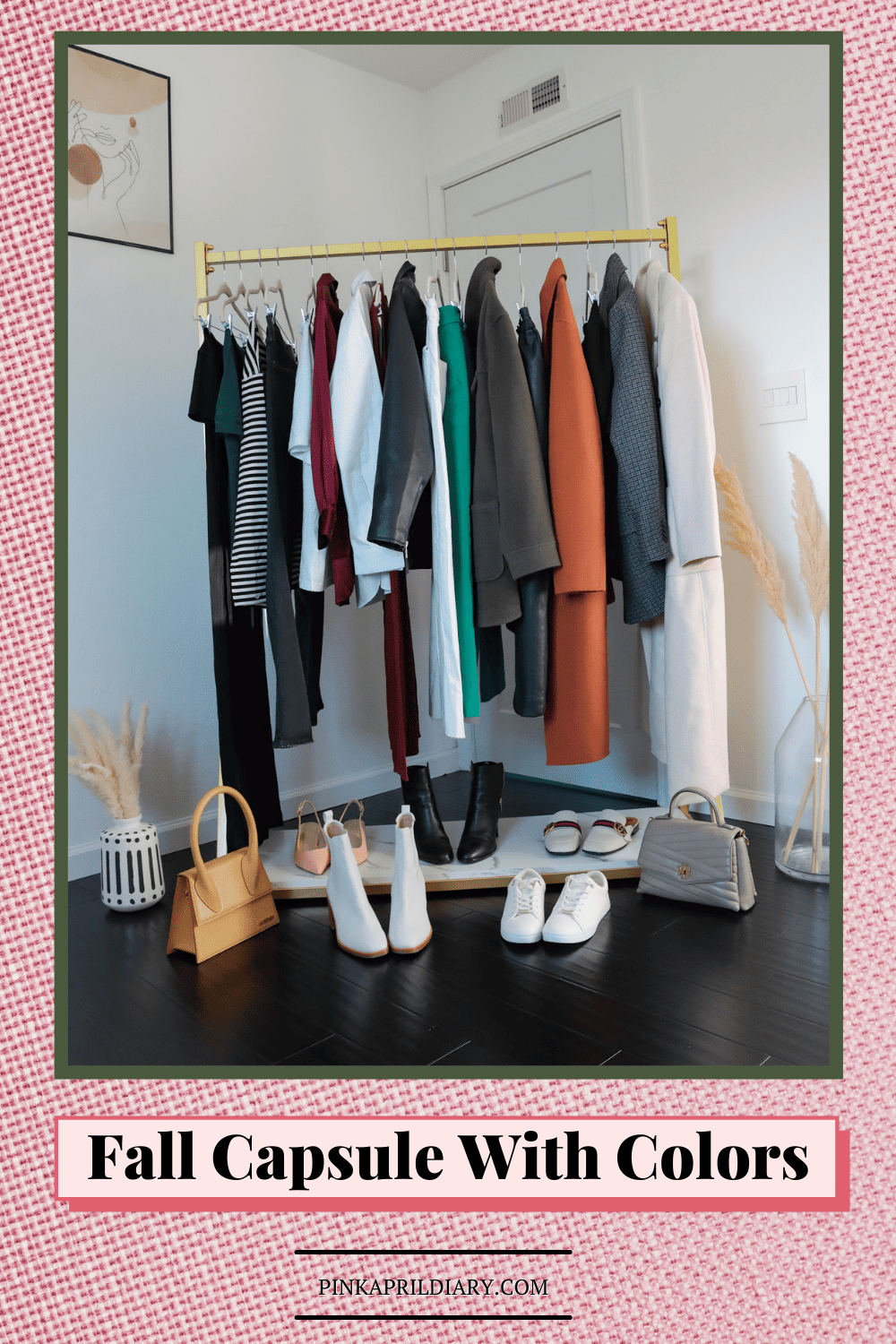 Fall Capsule Wardrobe with Colors