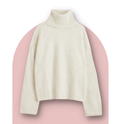 H&M oversized turtleneck sweater