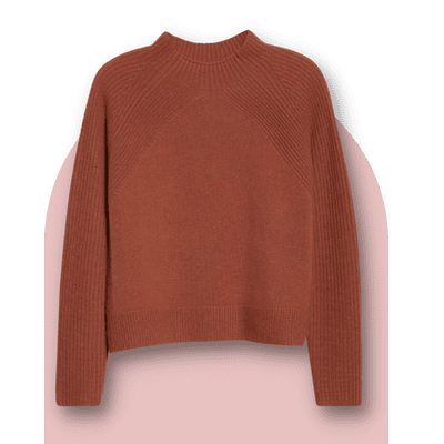 Nordstrom Cashmere Mock Neck Cashmere Sweater