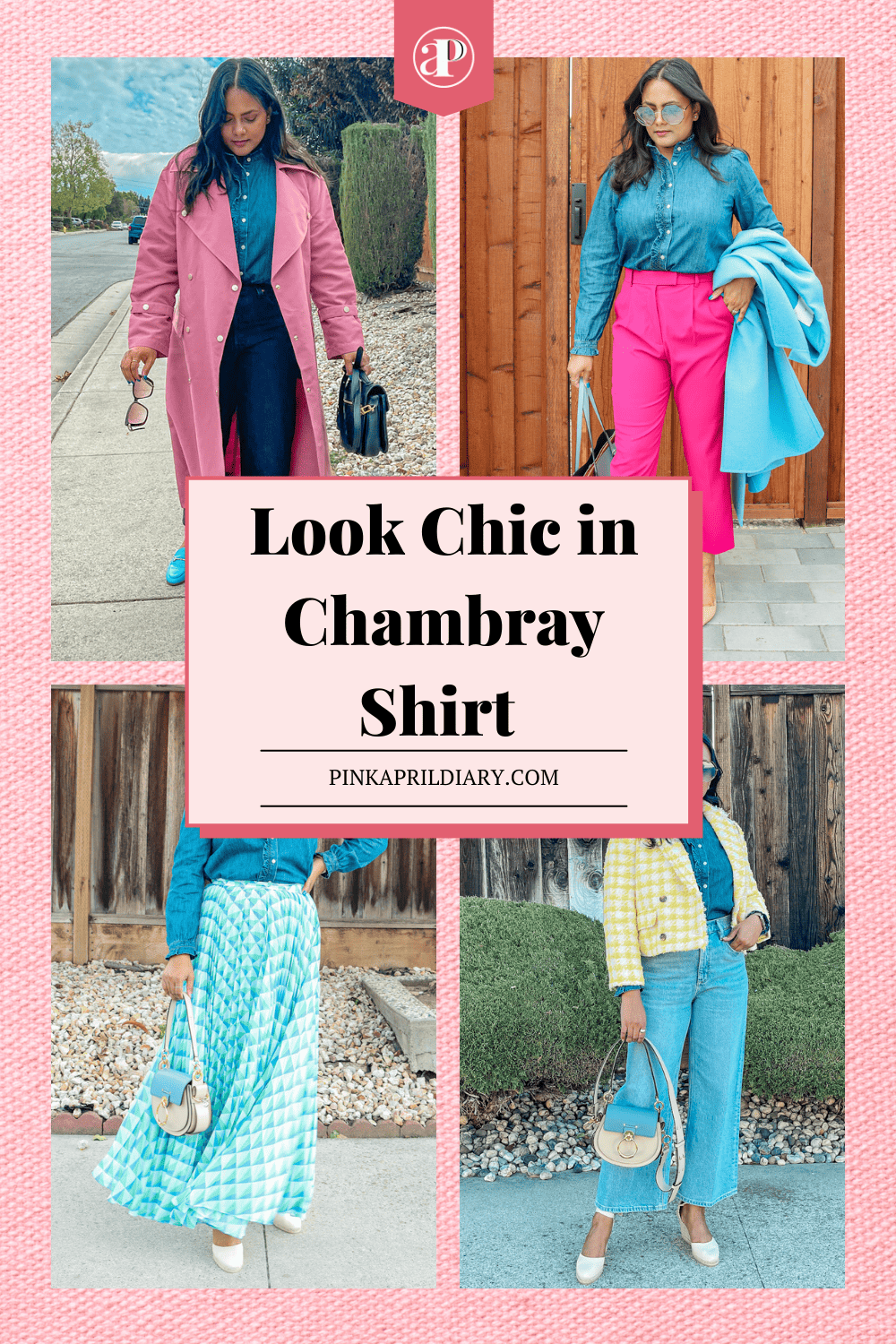 How To Elevate Your Chambray Shirt Outfits