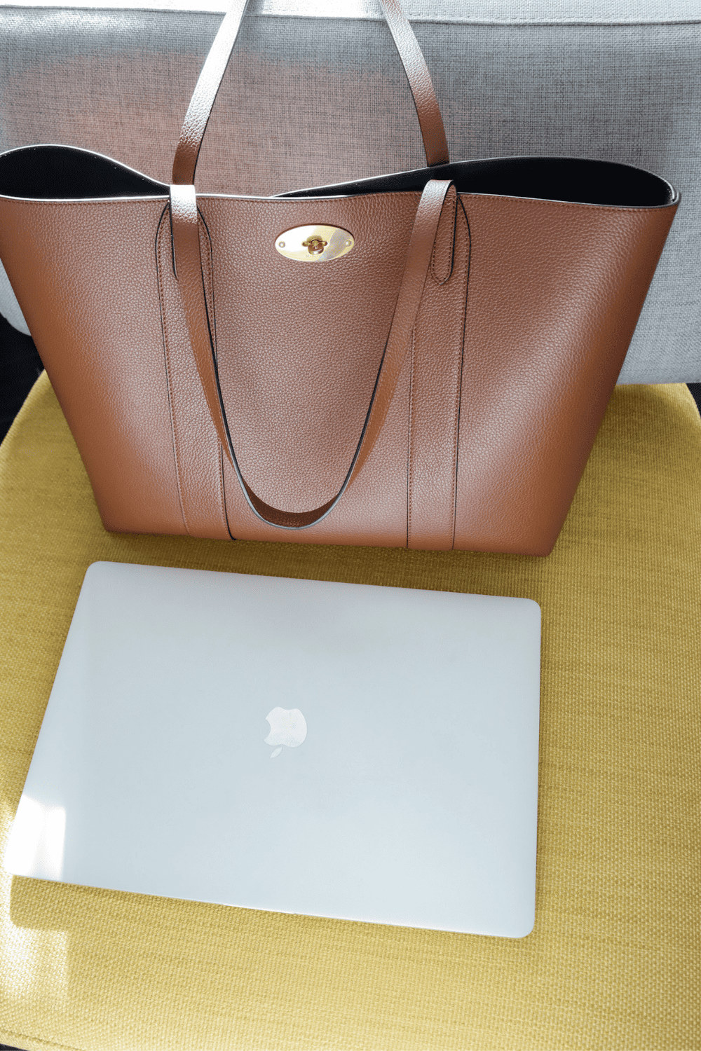Laptop & Mulberry Tote