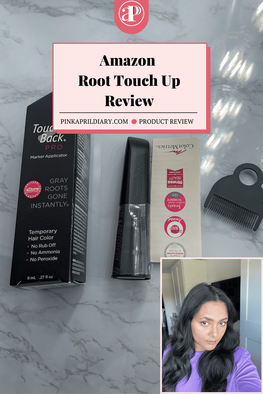 TouchBack Pro Gray Root Touch Up Marker Review