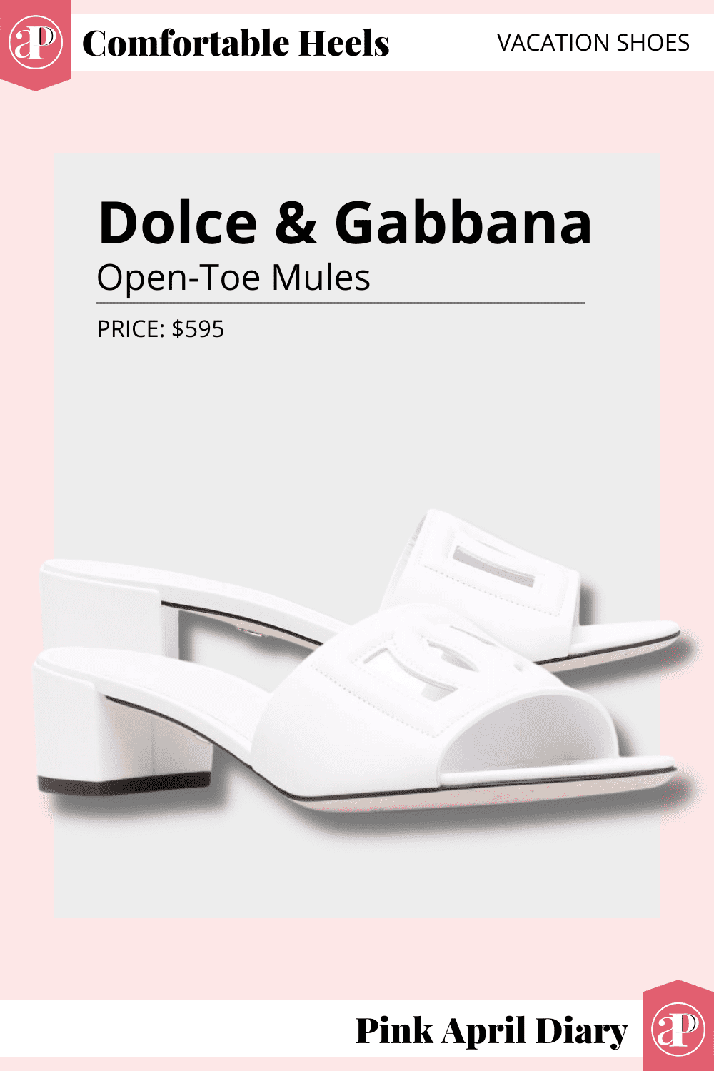 Dolce & Gabbana Open-Toe Mules