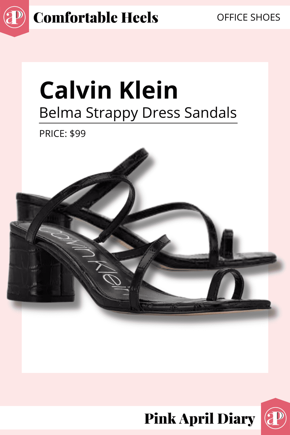 Calvin Klein Belma Strappy Dress Sandals