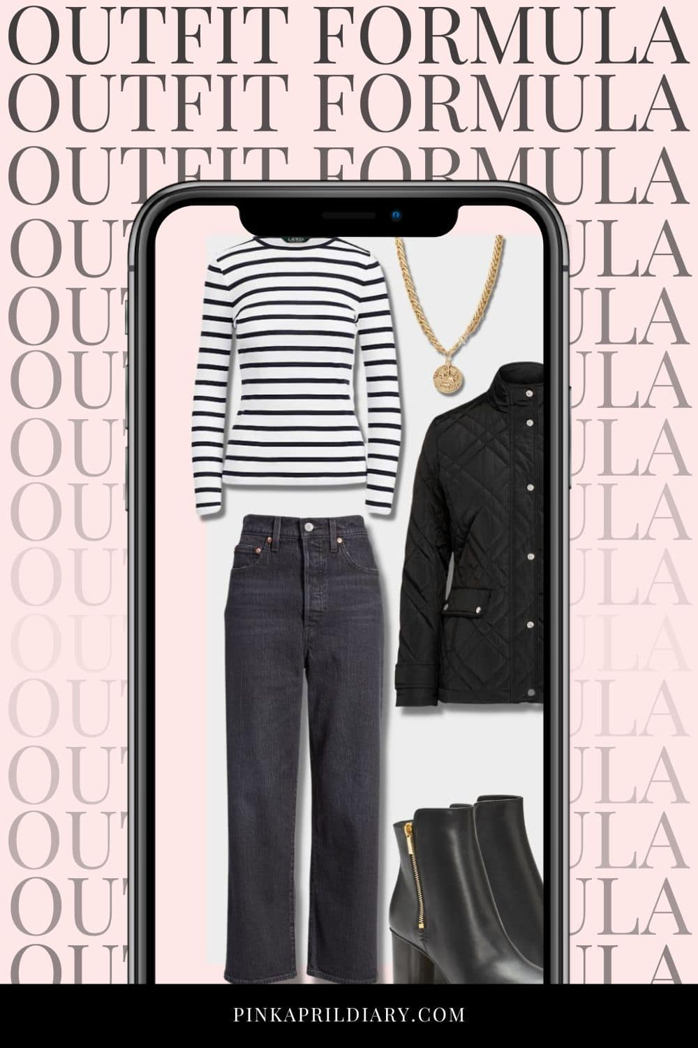 What to Wear with Striped Full Sleeve Top in Fall