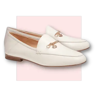 COACH - Hanna Loafer​ - White