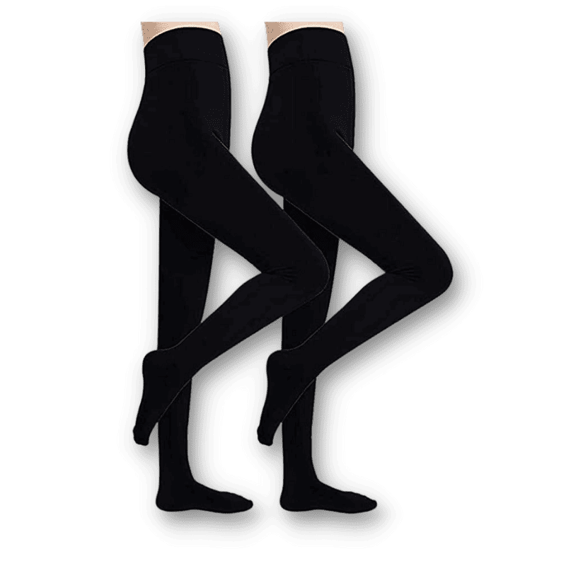Diravo Womens Winter Warm Leggings Elastic Velvet Fleece Lined Thick Tight
