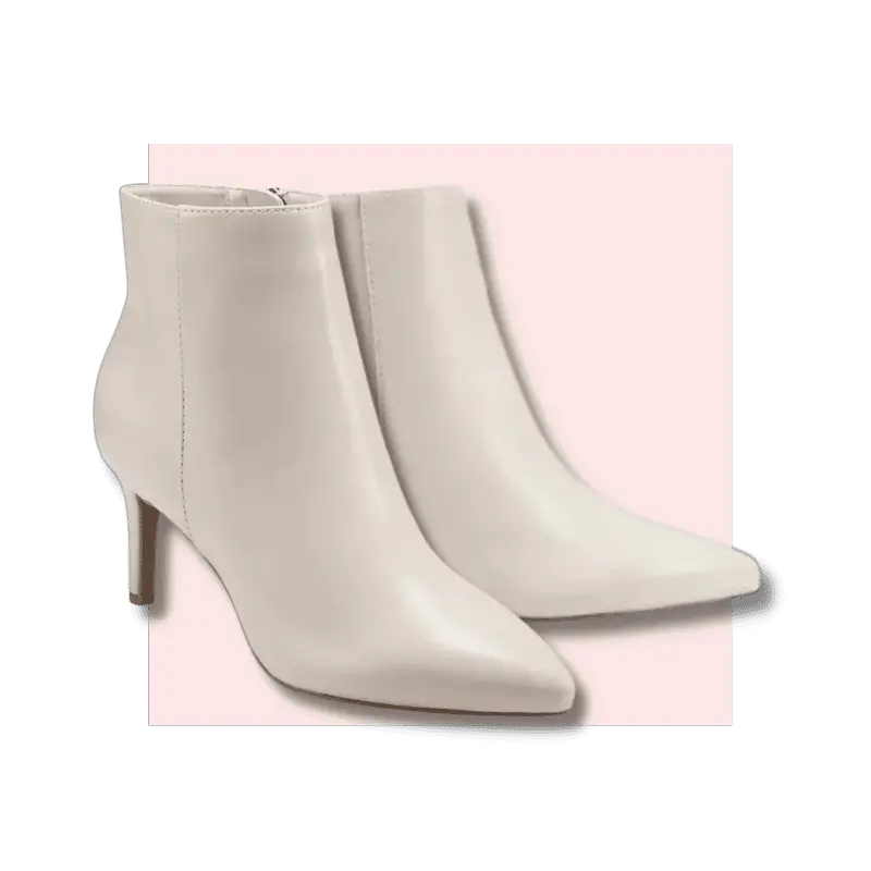 BANDOLINO Women's Grilly Dress Booties in white
