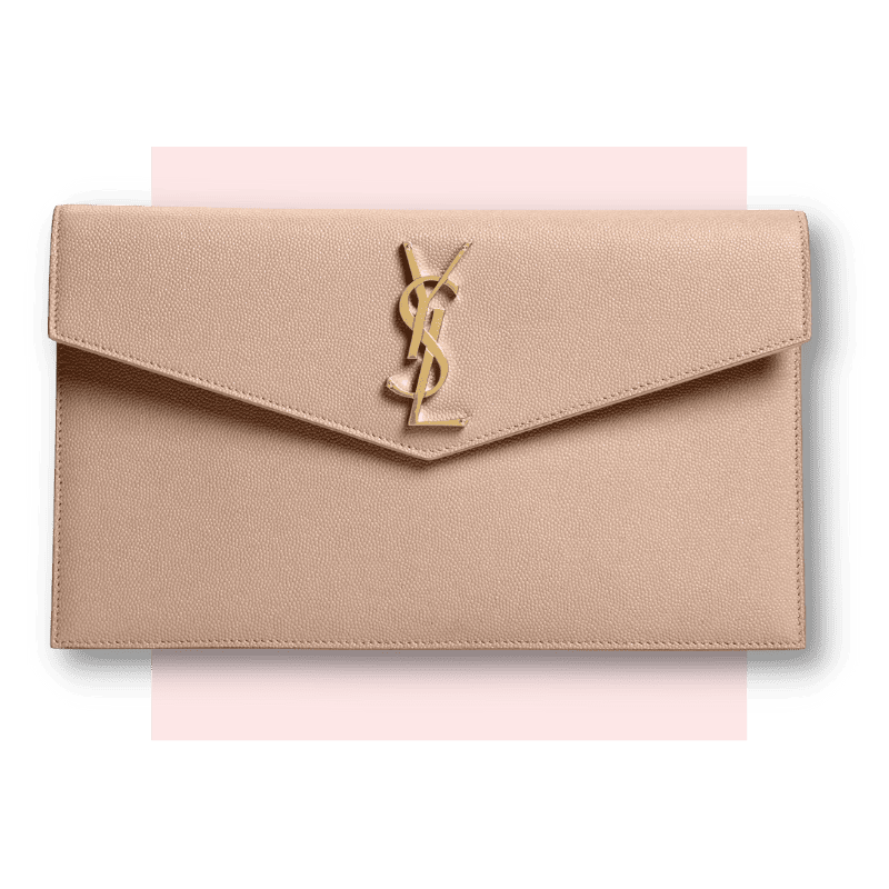Saint Laurent Envelope Clutch