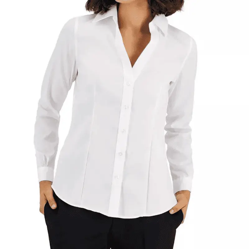 Jones New York Easy Care Button Up Blouse