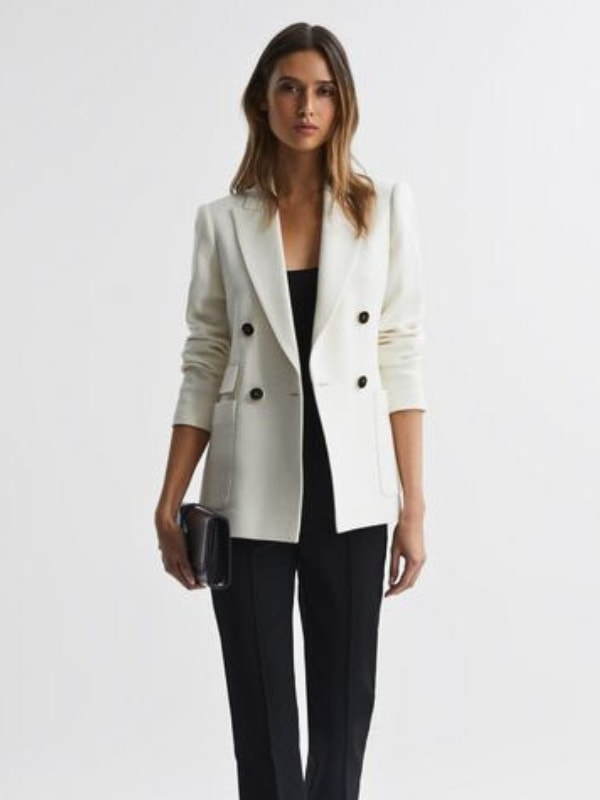 Reiss Larsson Double Breasted Blazer