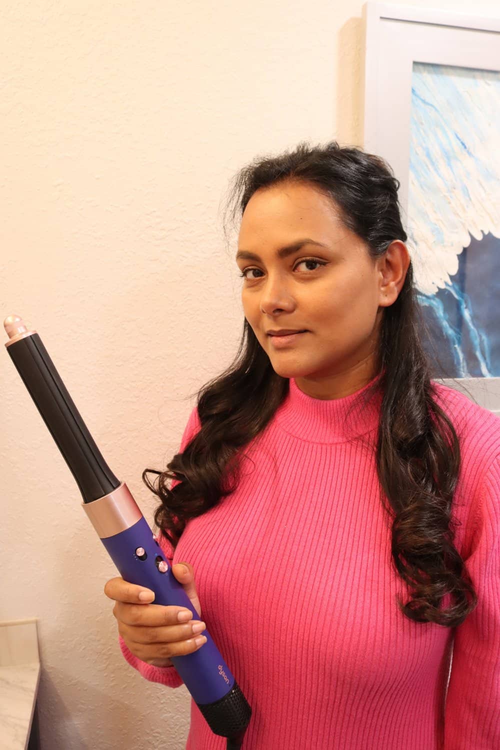 Dyson Hair Curling Start