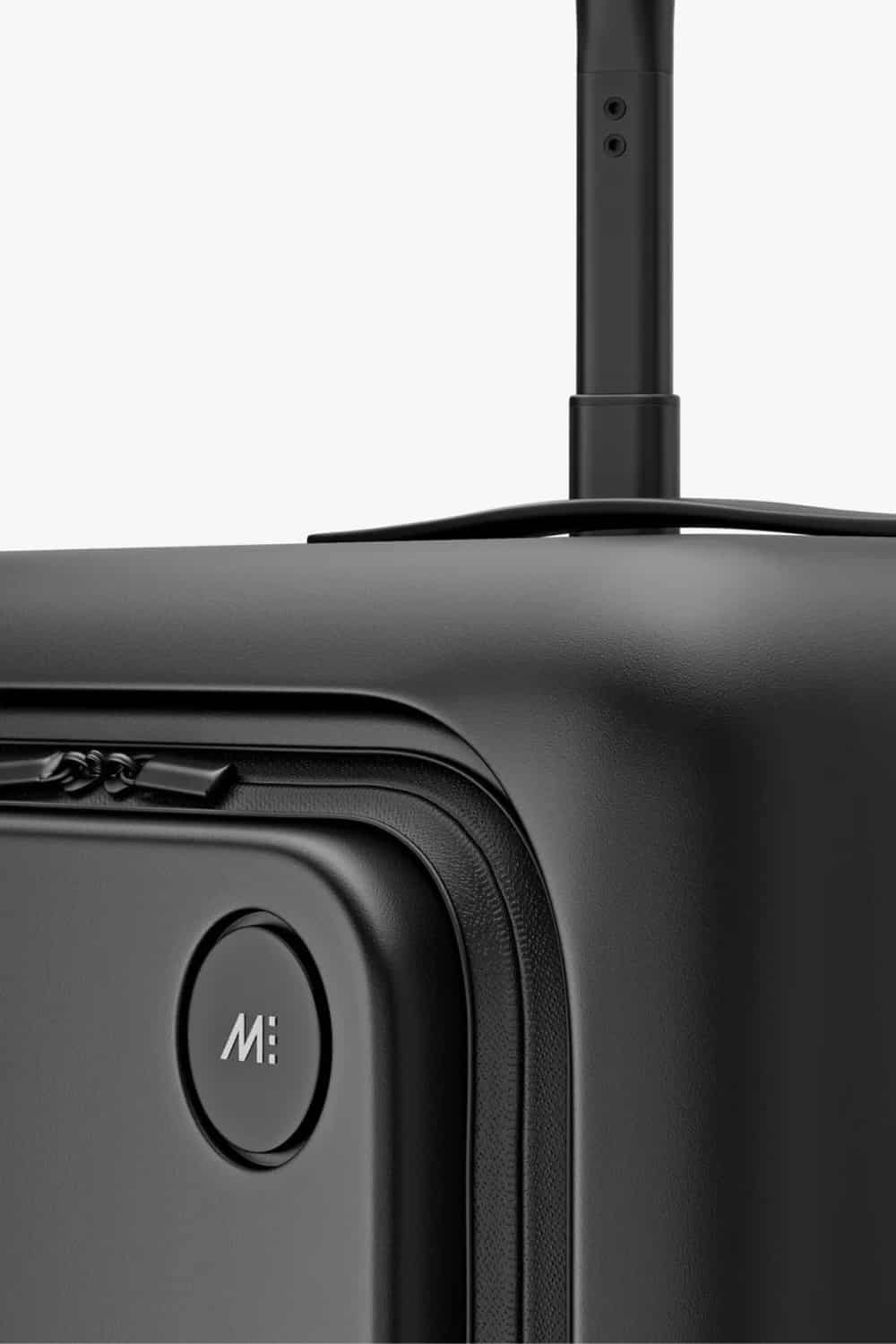 Monos carry on pro suitcase laptop compartment zip