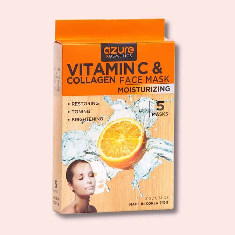 AZURE Vitamin C & Collagen Moisturizing Facial Mask
