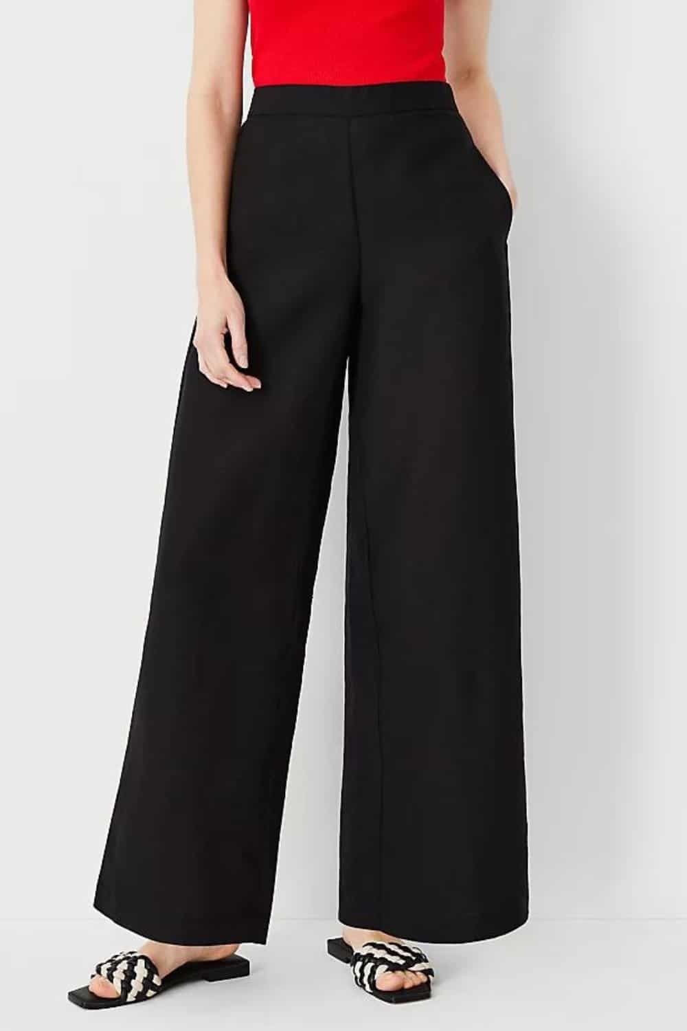 Ann Taylor Pull On Palazzo Pant
