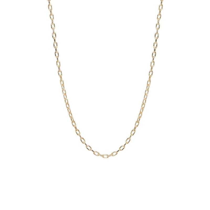 Zoe Chicco Oval Link Chain Necklace