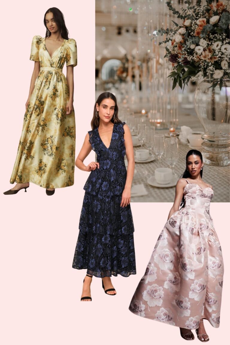 Best Wedding Guest Dresses To Hide Tummy
