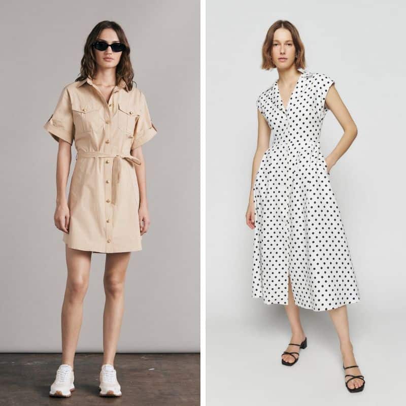 Casual or Polished Shirt Dress Style
