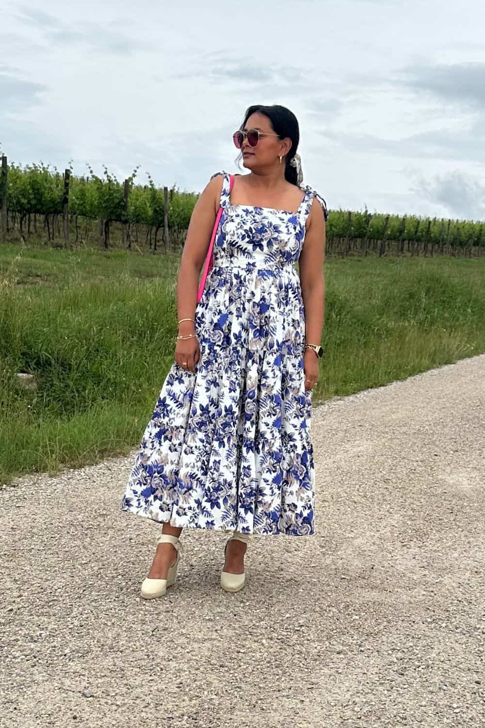 Printed Dress Outfit to wear to Italy