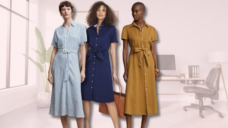 Best Linen Shirt Dresses Perfect for Work That Look Polished - Blog Banner