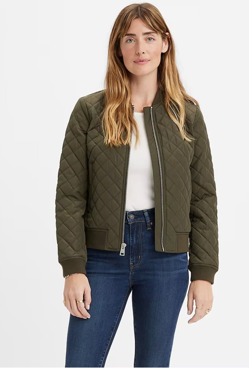 Levi's Quilted Bomber Jacket