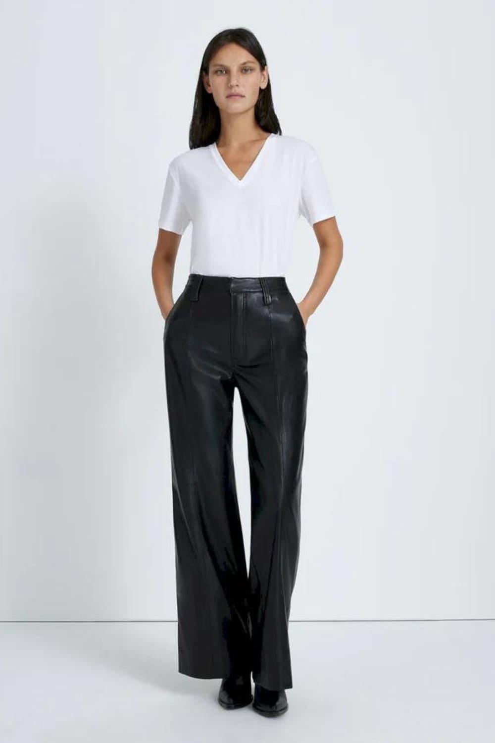 7 For All Mankind Faux Leather Pants