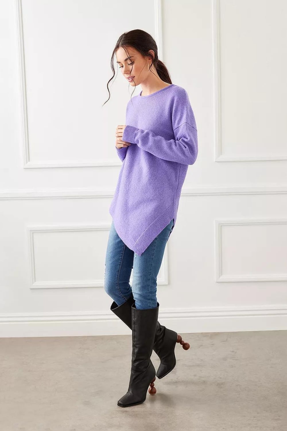 Karen Kane Asymmetric Sweater