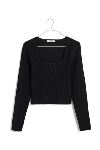Madewell Square Neck Sweater