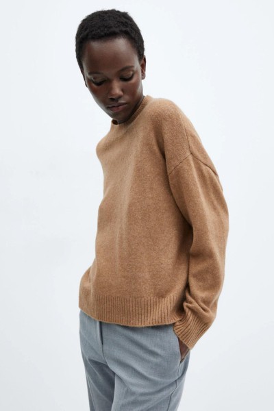 Mango Tan Sweater