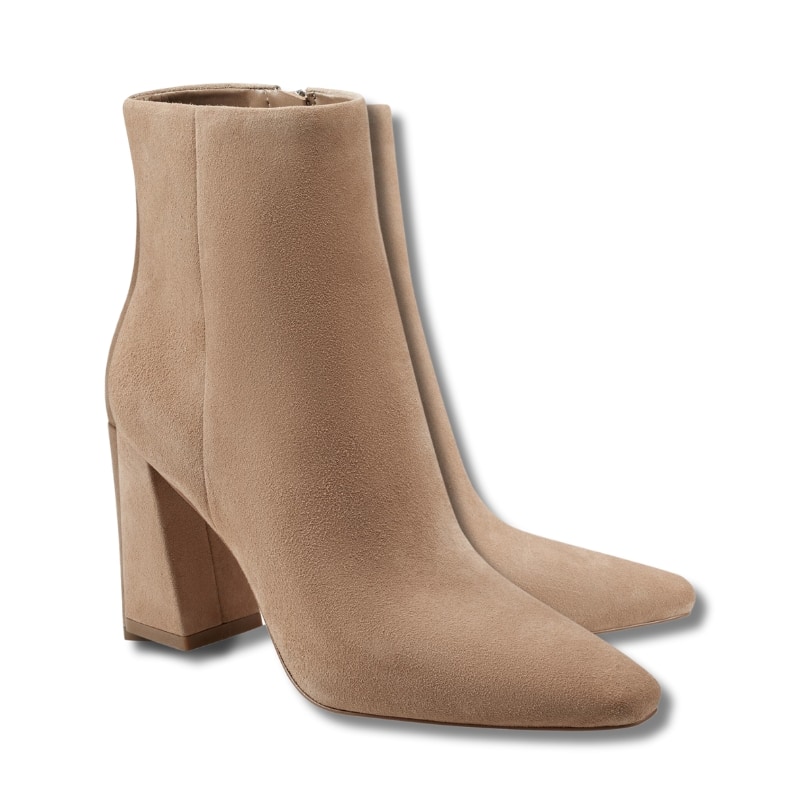 Marc Fisher Tan Ankle Boots