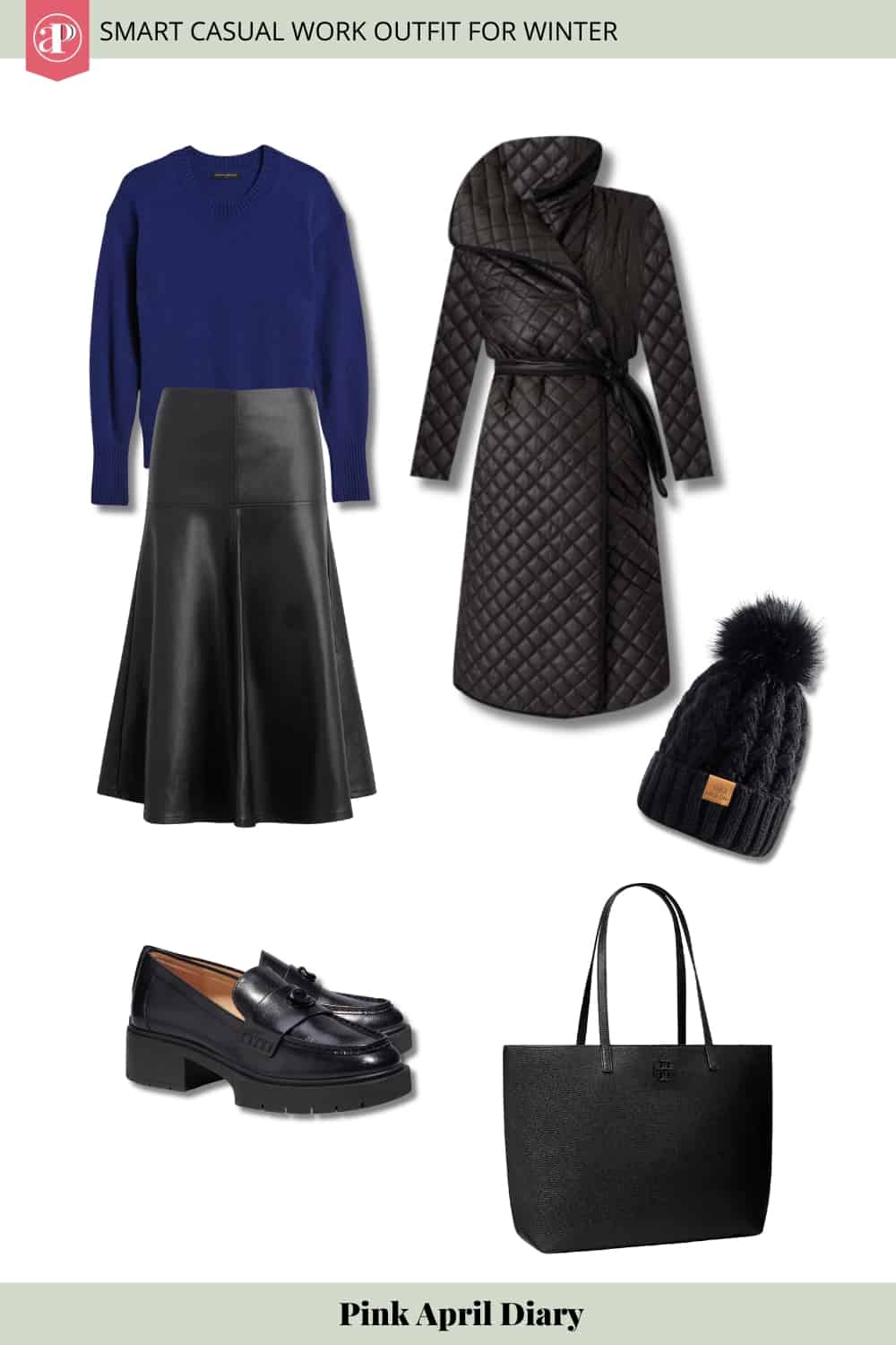 Smart Casual Winter Work Outfit 3