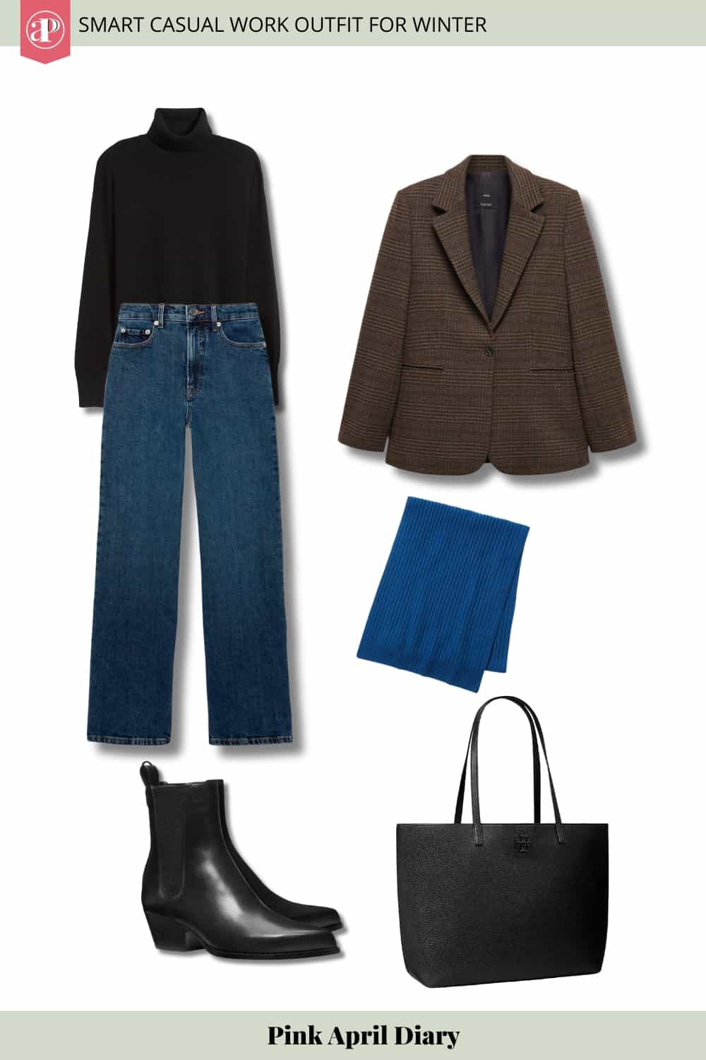 Smart Casual Winter Work Outfit 4