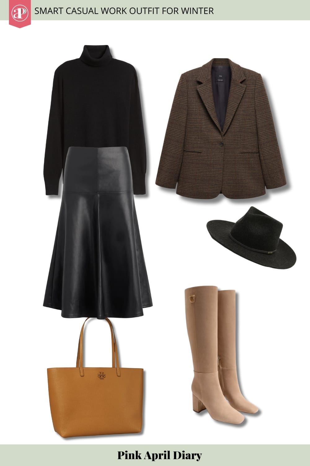 Smart Casual Winter Work Outfit 7