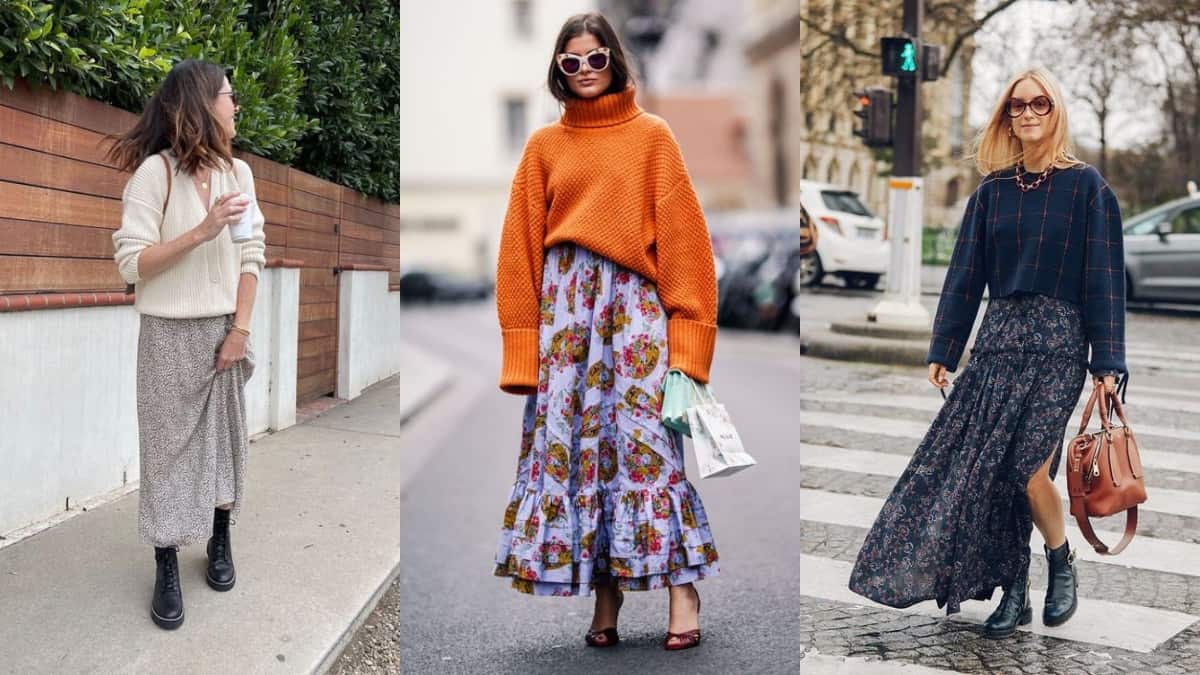 Sweaters Over Maxi Dress Styles