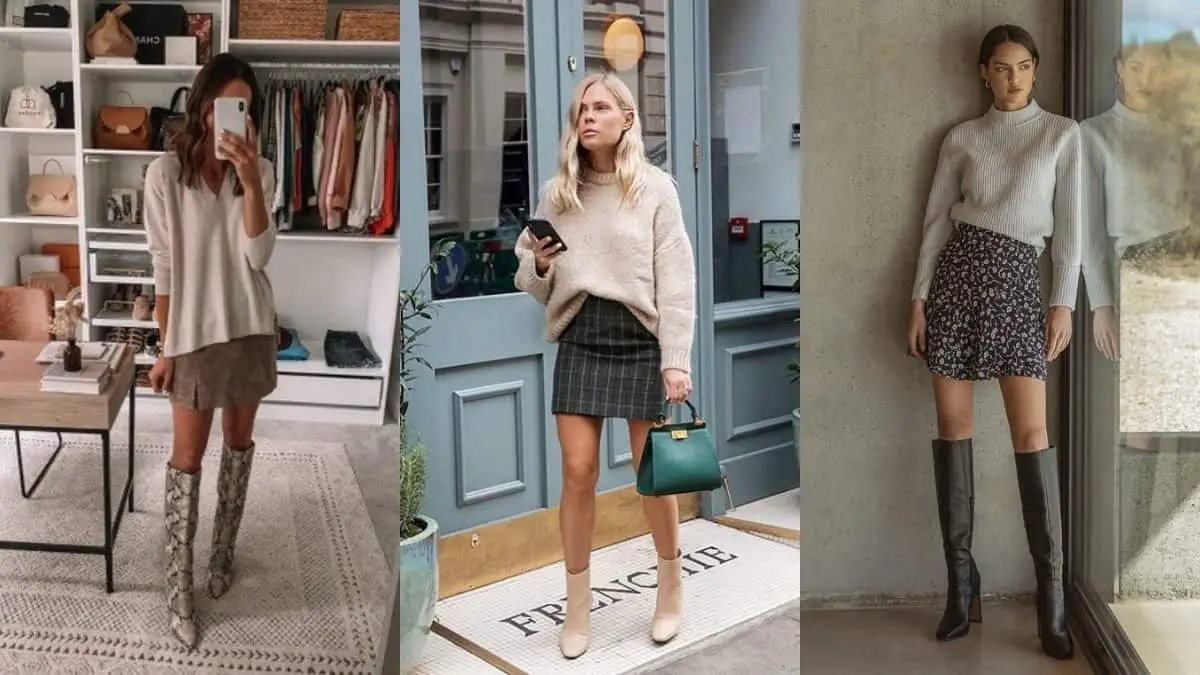 Sweaters to wear with mini skirts