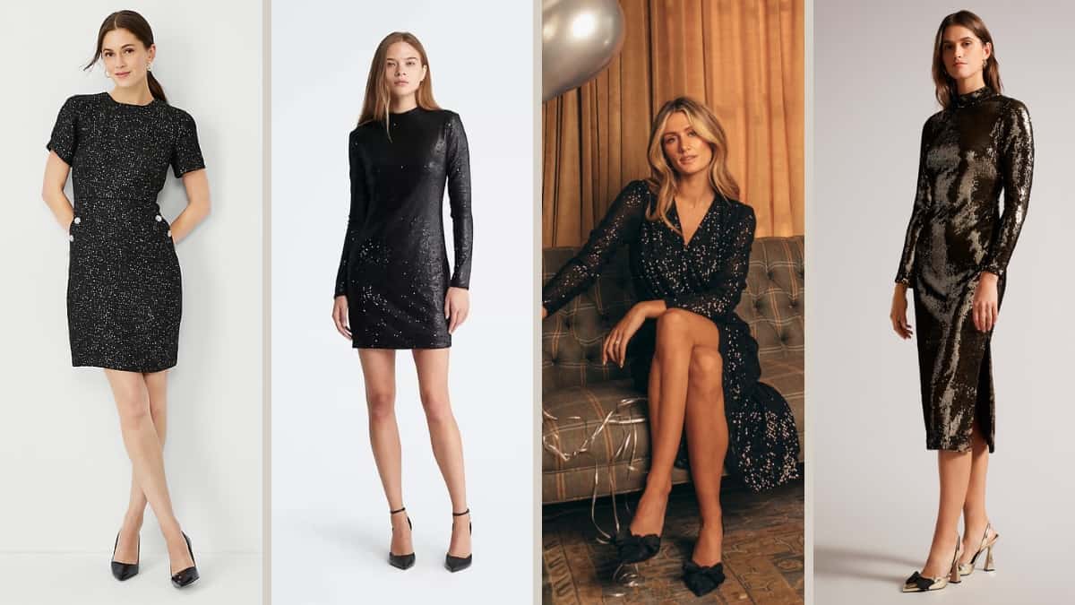 Best Shoes To Wear With Sequin Dress To Get Party Ready