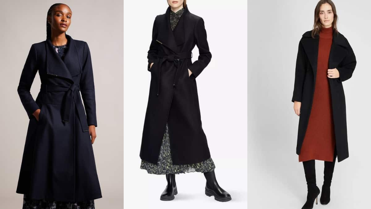Wrap Coats with Dresses