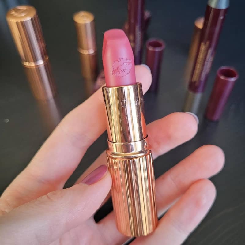 Best lipstick for dry lips - Charlotte Tilbury KISSING Lipstick