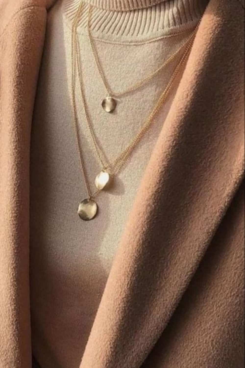 Layering with 3 necklaces