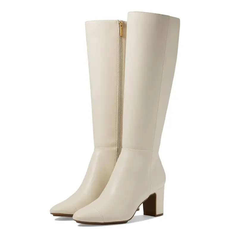 Anne Klein White Tall Boots