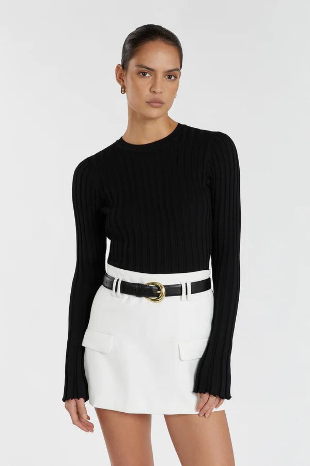 Black Sweater with bell sleeves