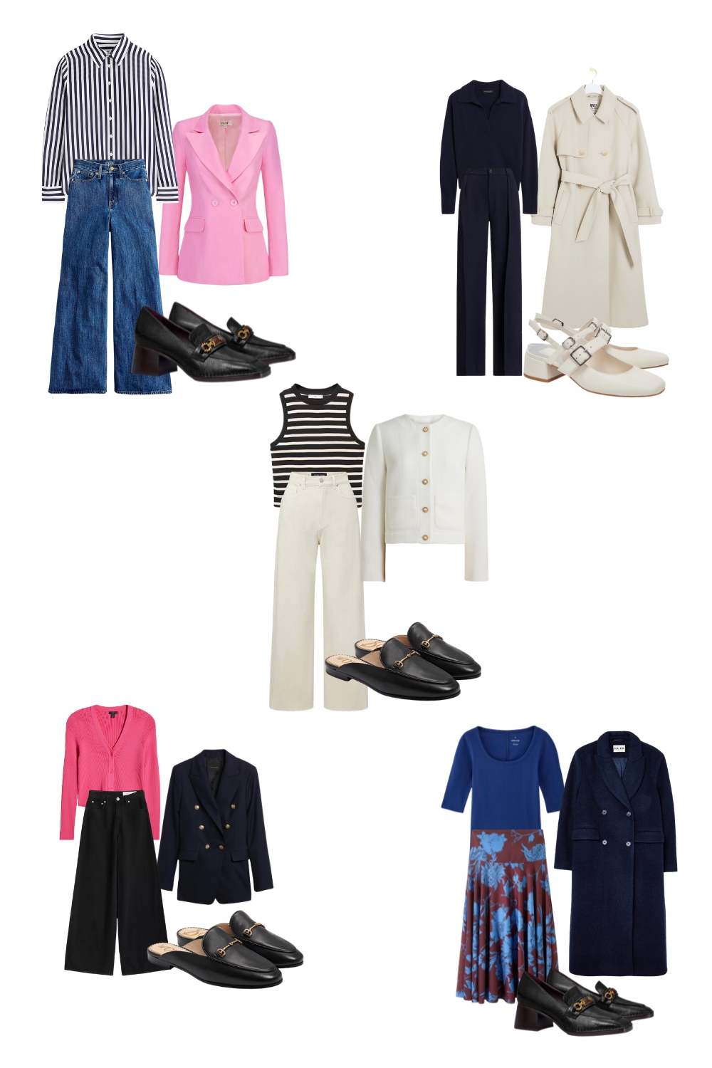 Spring Capsule Wardrobe 20204 - Outfits - Slide 1