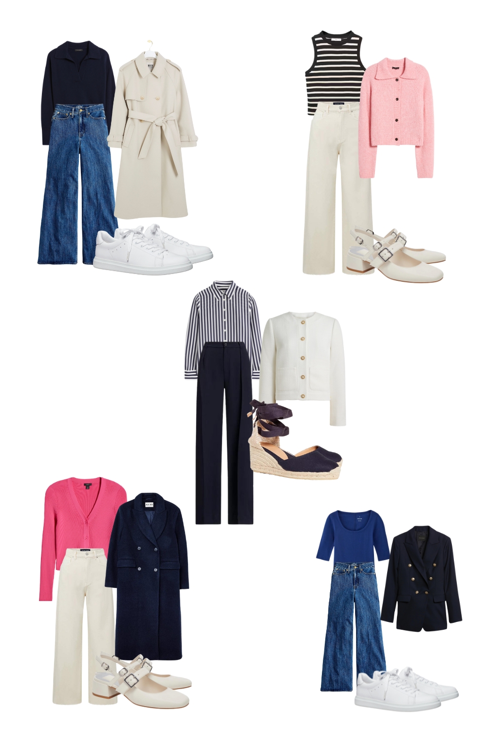 Spring Capsule wardrobe 20204 - outfit ideas - Slide 2