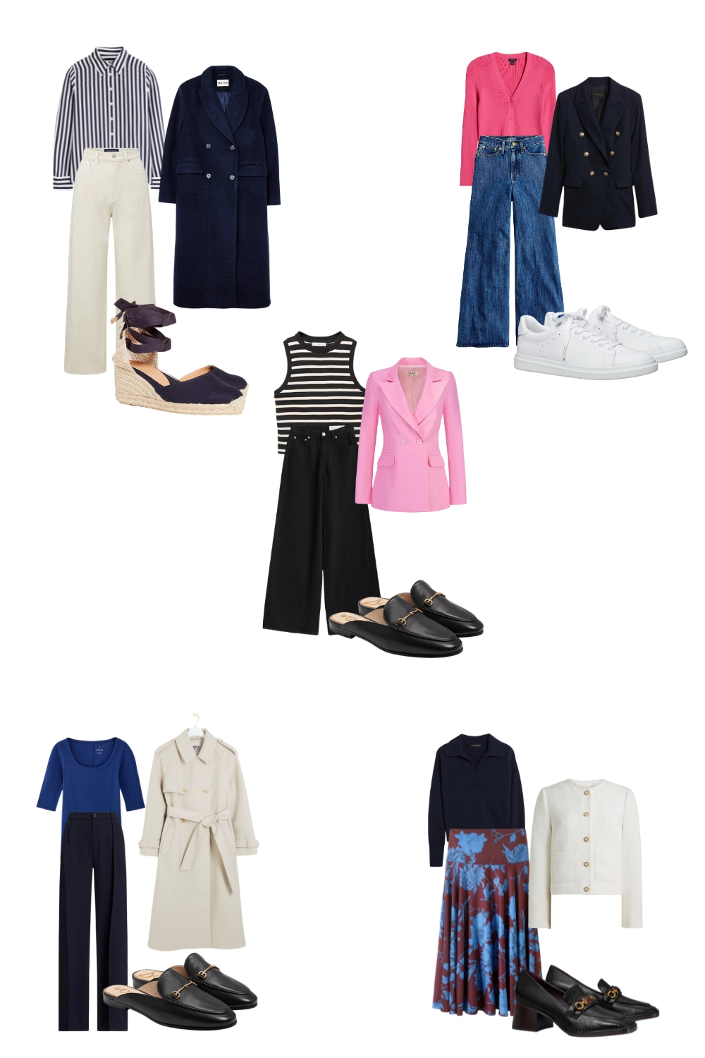 Spring Capsule wardrobe 20204 - outfit ideas - Slide 3