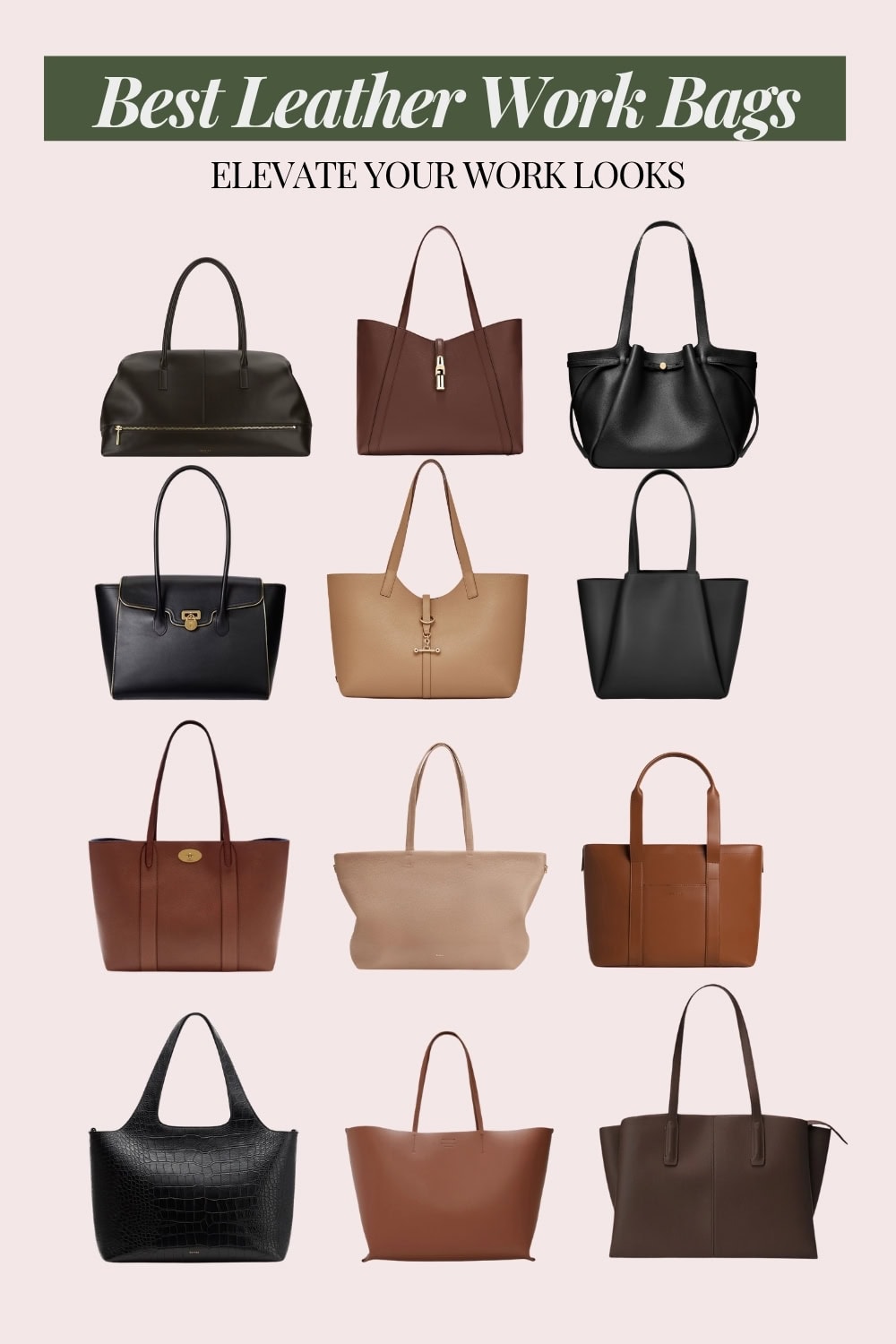 best-leather-work-tote-bags