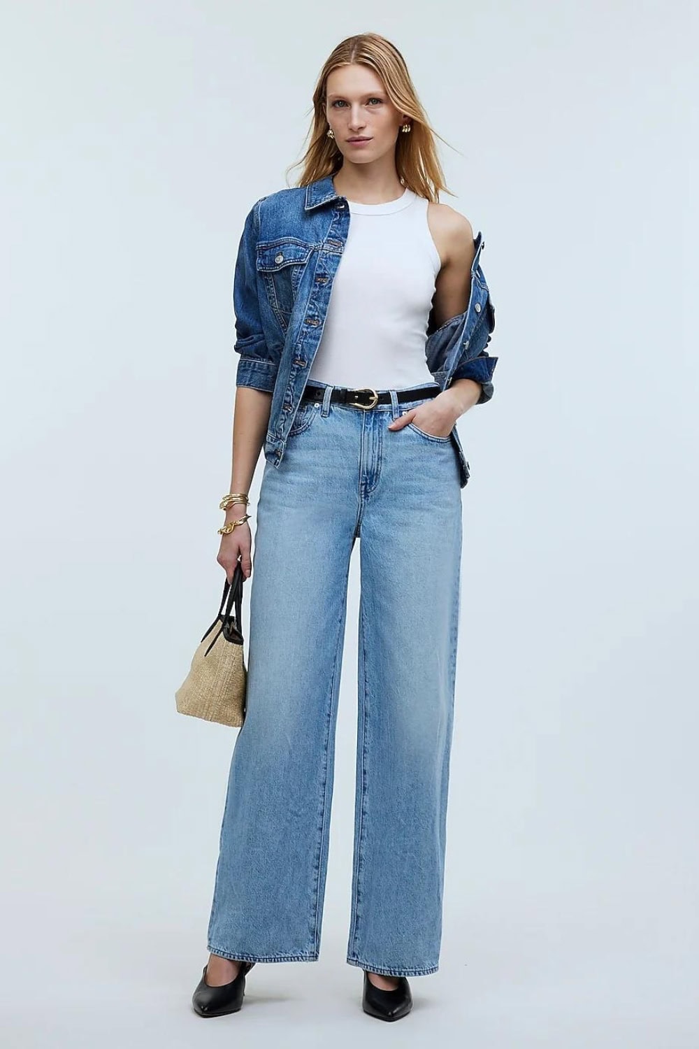 Best Wide Leg Jeans for Work - Madewell